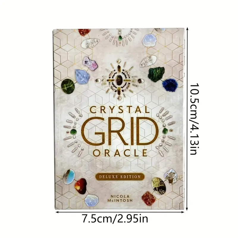 Оракул Кристалічної Сітки 72 карти Crystal Grid Oracle 72 Cards. Карти Таро.