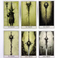 Таро Жахів 78 карт 10,5х6 см білі Horor. Tarot Колода Таро