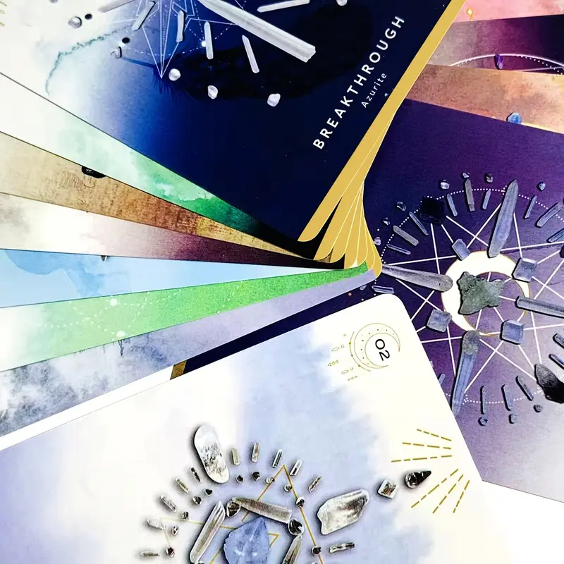 Оракул Кристалічної Сітки 72 карти Crystal Grid Oracle 72 Cards. Карти Таро.
