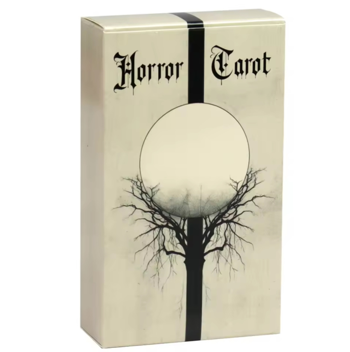Таро Жахів 78 карт 10,5х6 см білі Horor. Tarot Колода Таро