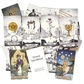 Таємне Дзеркало Таро. 80 корт 12 х 7 см Secret Mirror Tarot. Карти Таро.