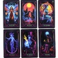 Неонове Таро 78 карт. Inspiret Neon Tarot. Карти Таро.