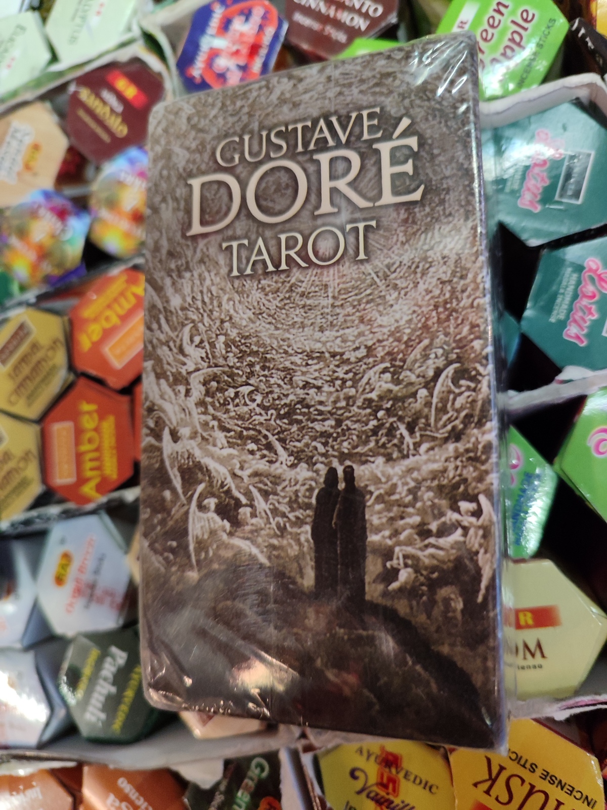 Таро Гюстава Доре 78 карт 10,5х6 см Gustave Dore Tarot. Карти Таро.