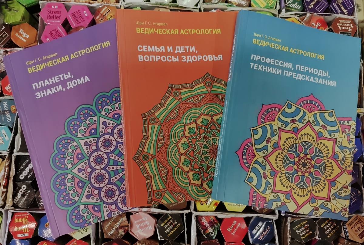 Ведична астрологія (довідник). Том 1-2-3. Планети, знаки, будинки. Агарвал Г.С.