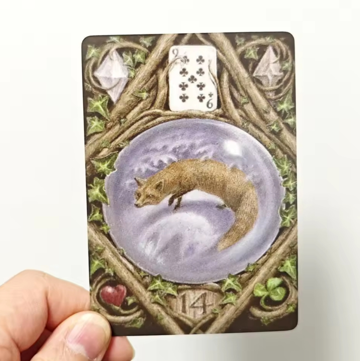 Зачарований Оракул Ленорман Кейтлін Метьюз на 39 карт. The Enchanted Lenormand Oracle Caitlin Matthews Карти Таро