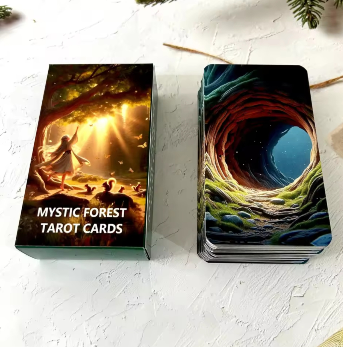 Таро Містичного Лісу 78 + 1 карт 68 х 12 см Mystic Forest Tarot Cards