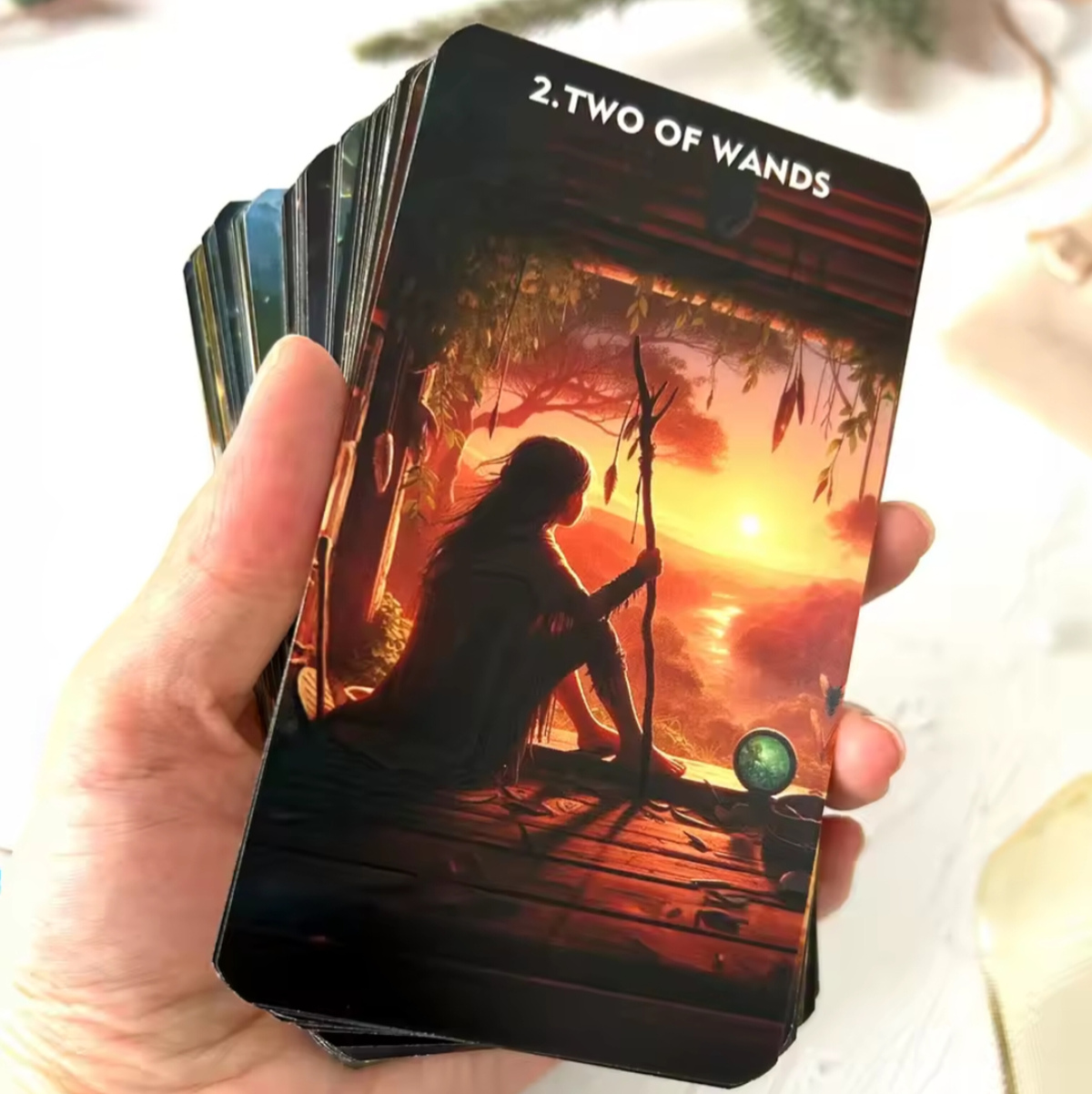 Таро Містичного Лісу 78 + 1 карт 68 х 12 см Mystic Forest Tarot Cards