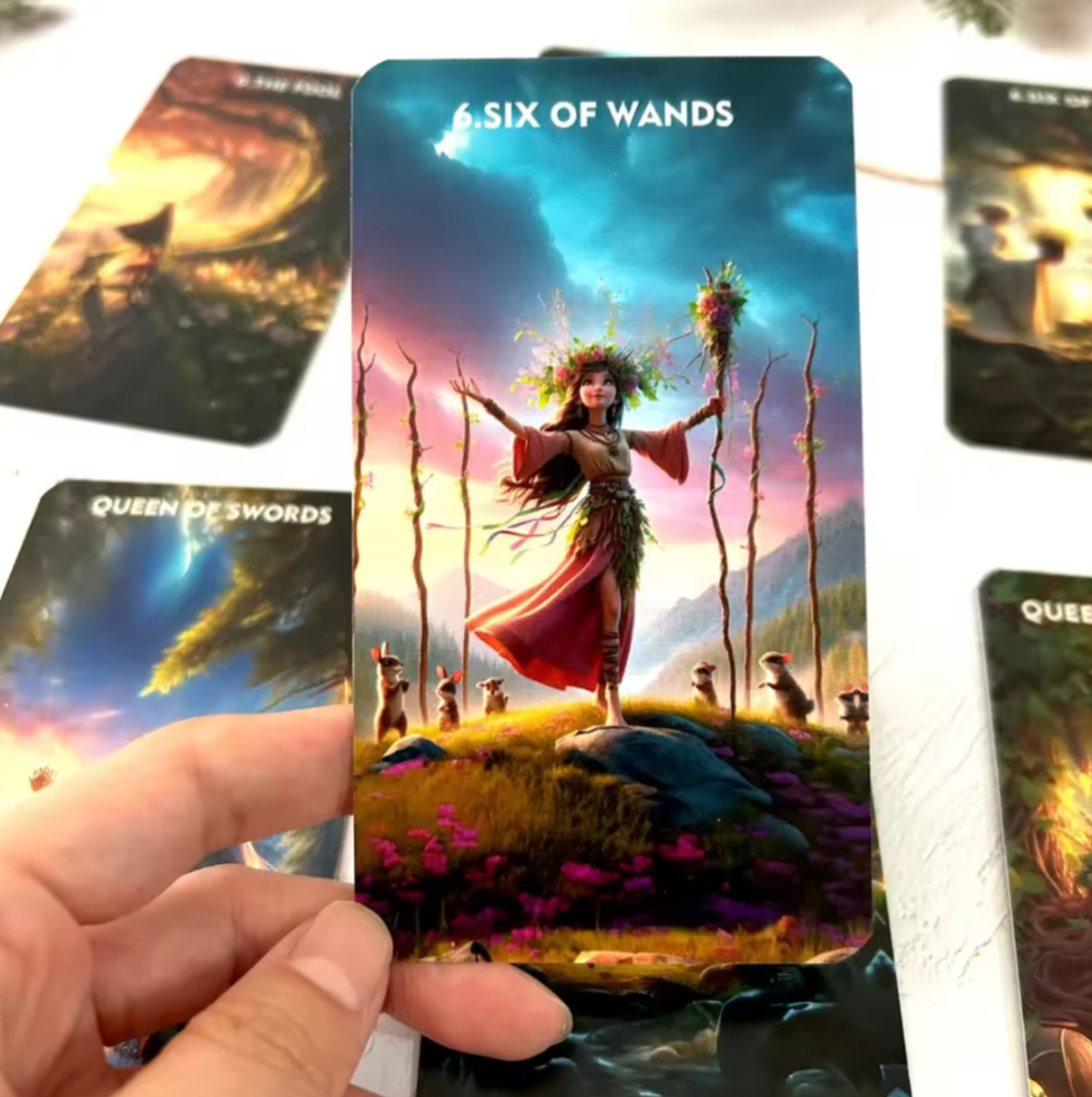 Таро Містичного Лісу 78 + 1 карт 68 х 12 см Mystic Forest Tarot Cards