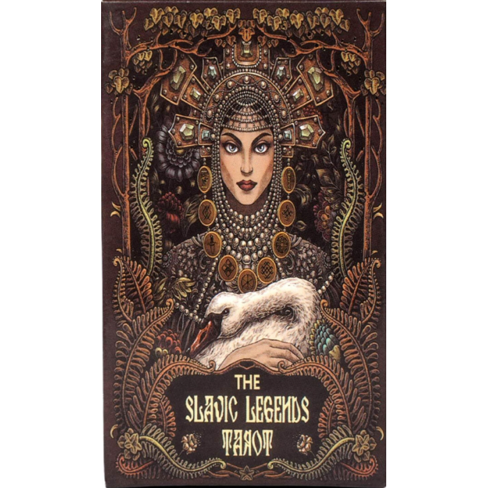 Таро Слов'янський Легенд. The Slavic Legends Tarot 10,5 х 6 см. Карти Таро.