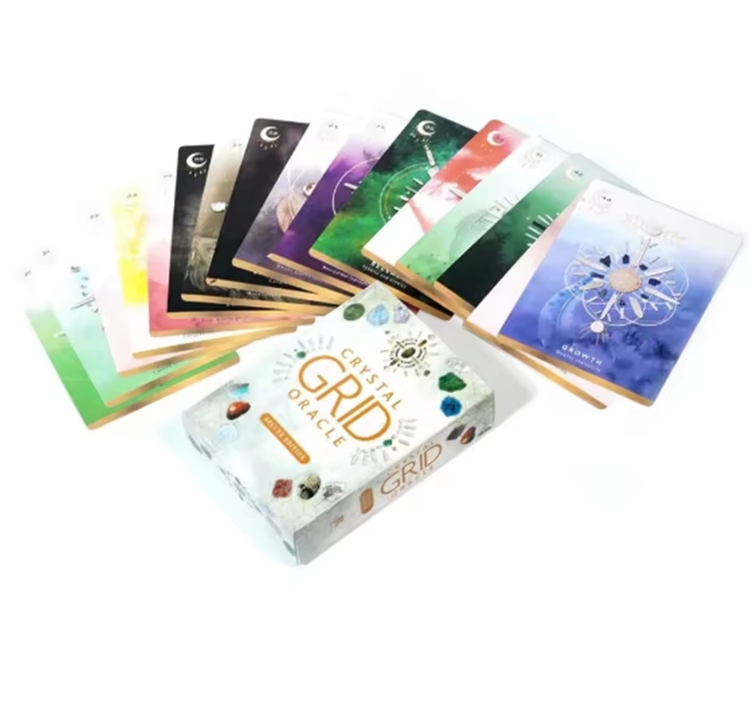 Оракул Кристалічної Сітки 72 карти Crystal Grid Oracle 72 Cards. Карти Таро.
