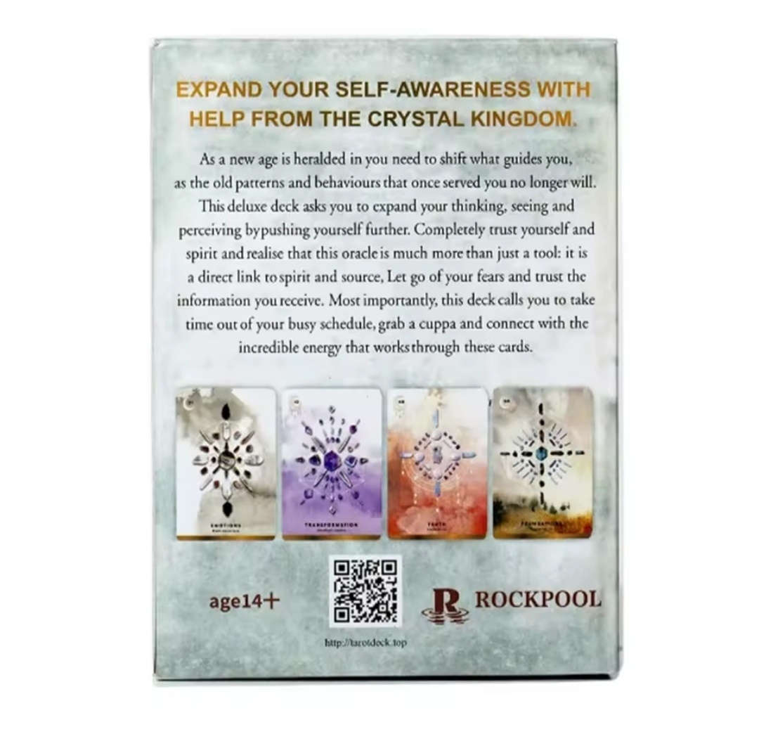 Оракул Кристалічної Сітки 72 карти Crystal Grid Oracle 72 Cards. Карти Таро.