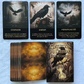 Оракул Проникливість Ворона на 50 карток 8х12 см. Crows Insight card deck. Таро карти.