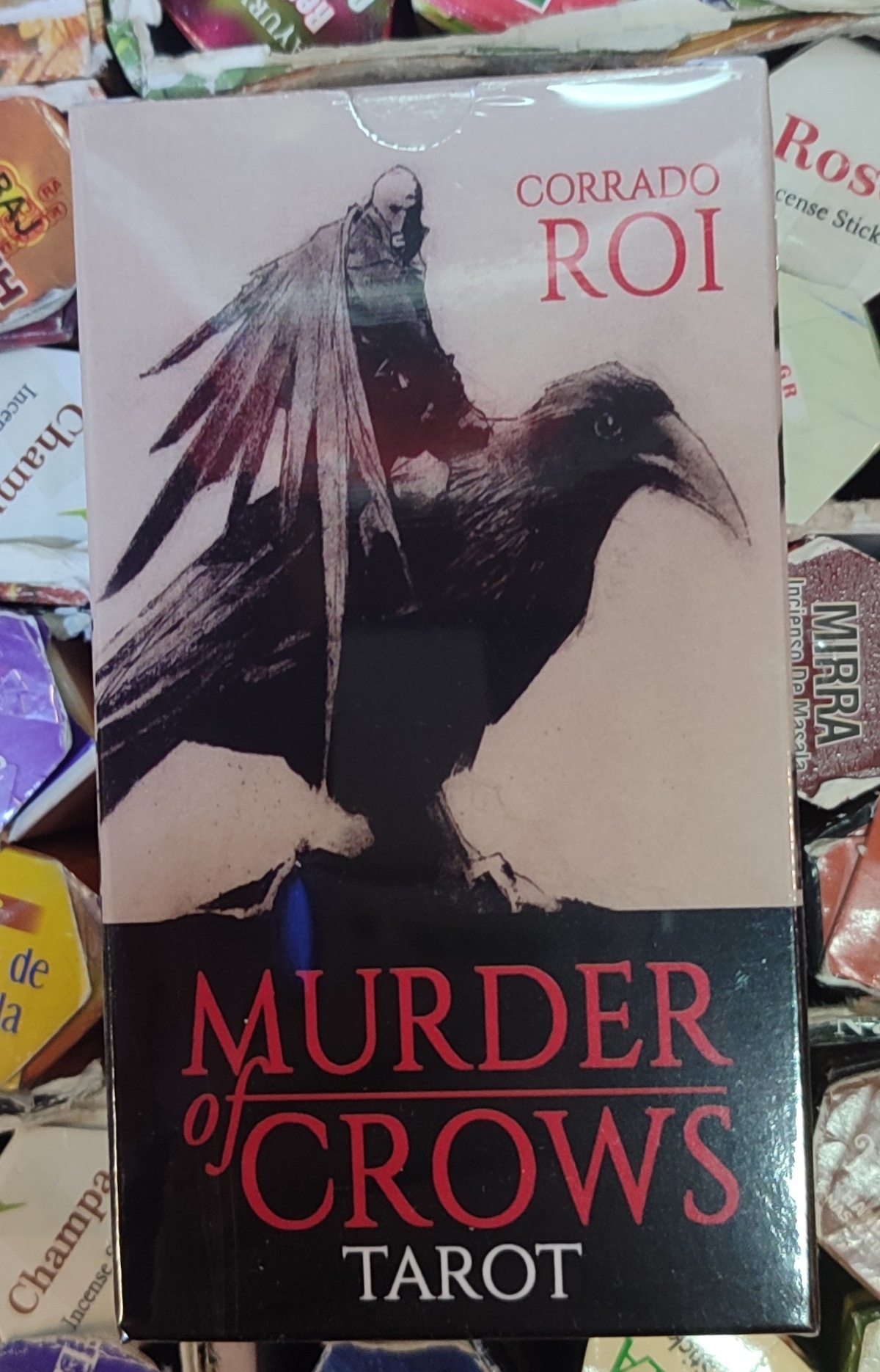 Таро Ворон Смерті. Таро 78 карт. Murder of Crows Tarot. Карти Таро.