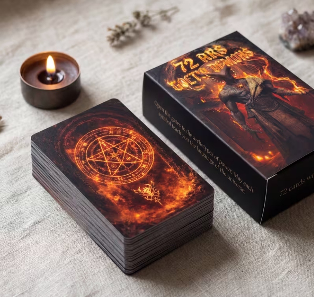 Таро 72 ARS Демонів Гоетії 72 карти Таро. Tarot 72 ARS Goetia demons. Карти Таро.