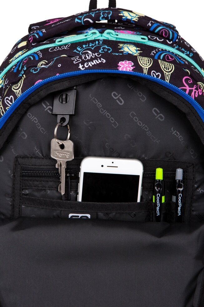 Рюкзак CoolPack Jerry TENNIS STAR  21 л 39х28х15 см