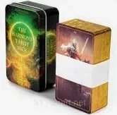 Гармонія колода Таро. 78 карт у жестяній коробці з позолотою. The Harmony Tarot Deck. Карти Таро.