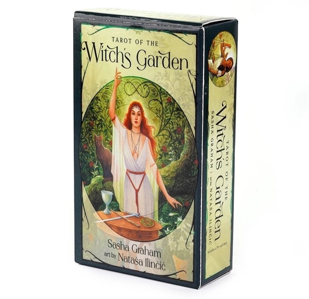 Таро відьом саду. Саші Грем. Tarot of the Witchs Garden Sasha Graham.