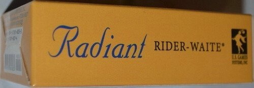 Сяйне-Райдужне Таро Райдер Вейт. Radiant RIDER-WAITE Tarot. 9,5 х 6 см. Карти Таро.