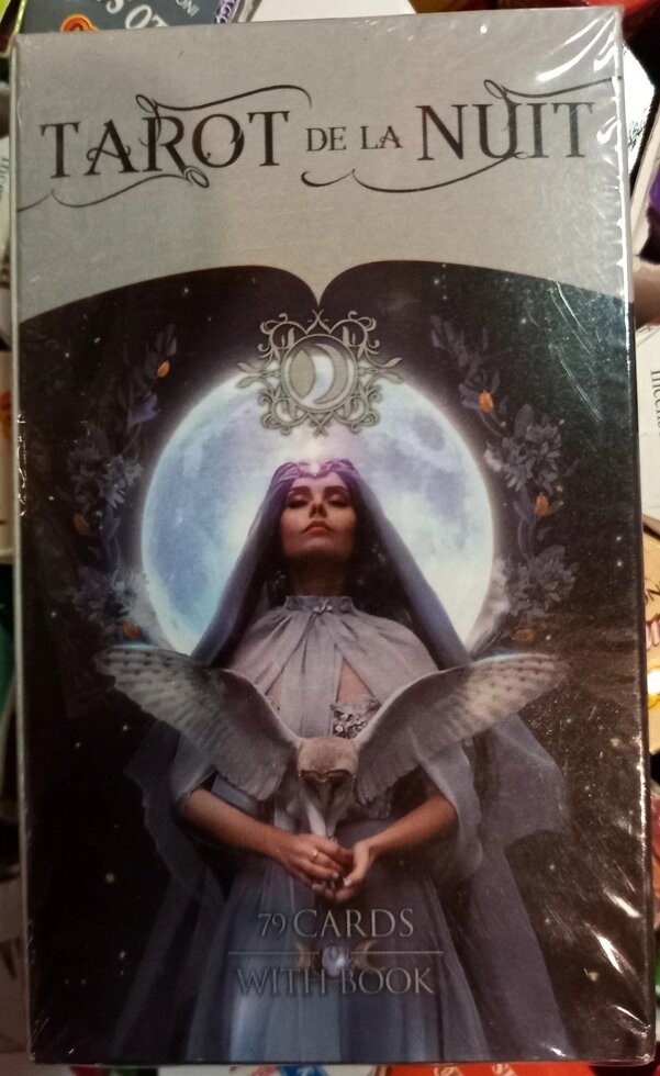 Таро Ночі 79 Карт з книгою Алесандра В Бах Керол Енн Ешеназі Tarot de la Nuit. Карти Таро.