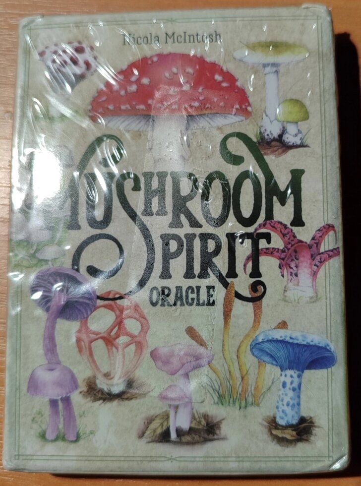Оракул Духа Гриба 36 карток Mushroom Pirit oracle. Карти Таро.