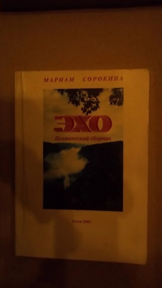 Маріам Сорокіна Ехо Поетична збірка