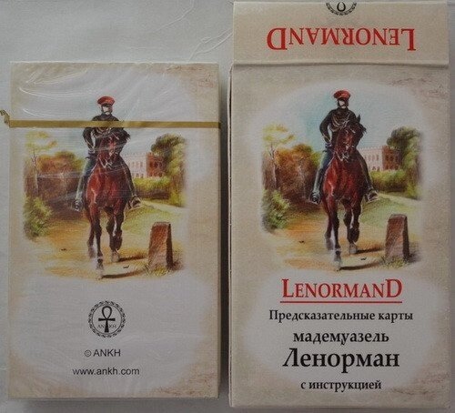 Передповідальні мадемуазель Ленорман на 36 карт + інструкція. LenormanD. Карти Таро.