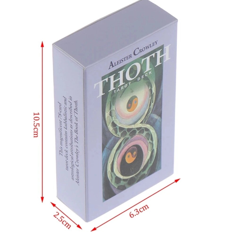 Тота Таро Алісера Кроулі ThothTarot Alester Crowley. Карти Таро.