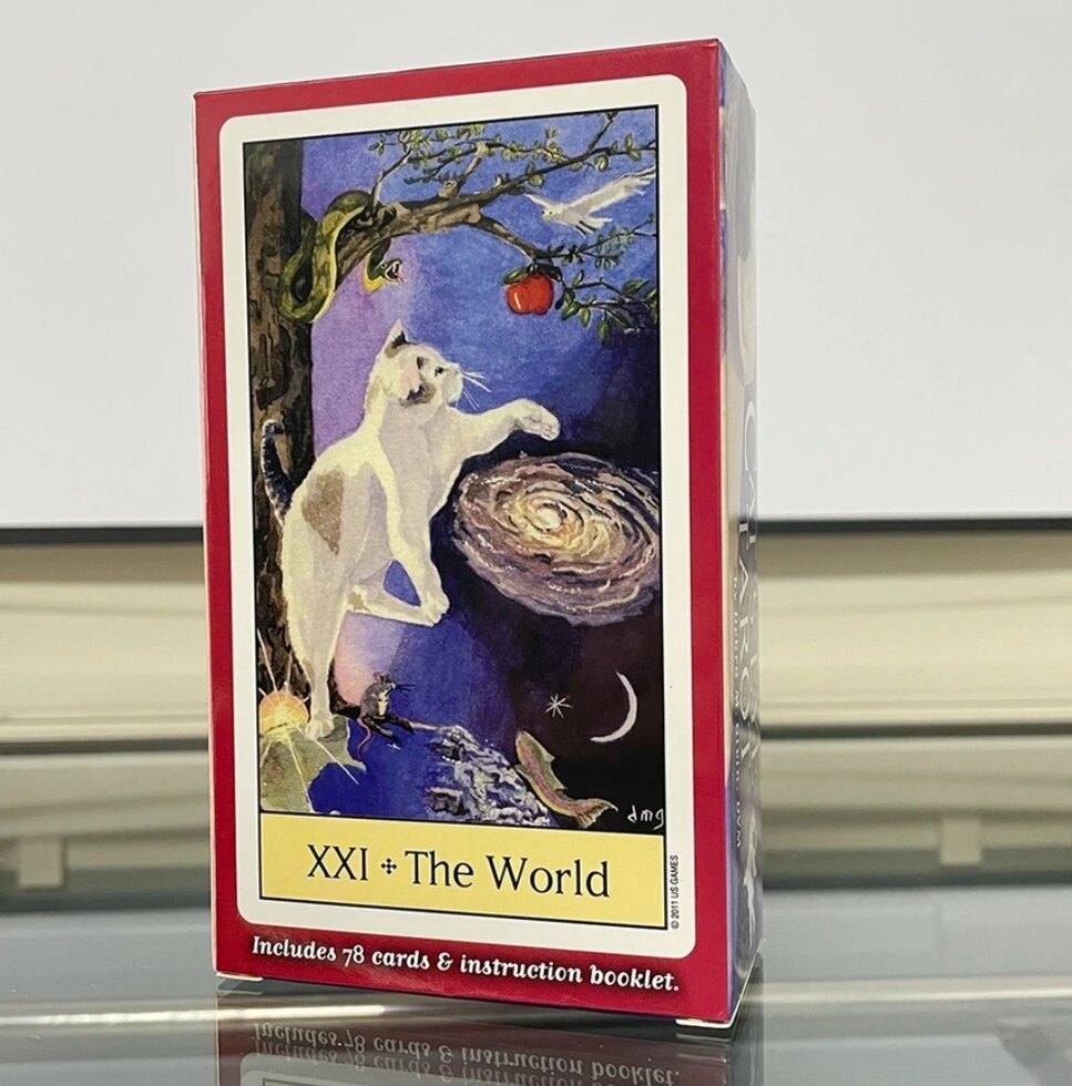 Котяче око Таро Дебри М. Гівін, DVM Cat`s Eye Tarot by Debra M. Givin. Карти Таро.