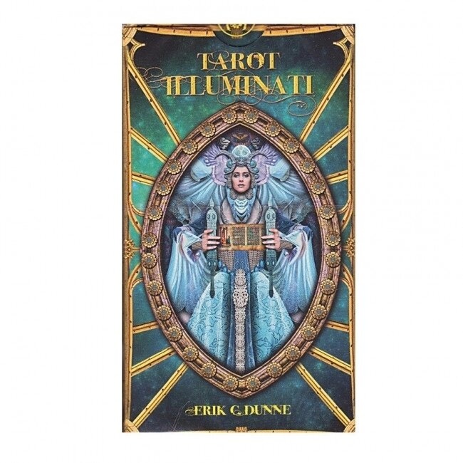 Таро Ілюмінатів. Таро mini на 78 карт 7,8 х 4,5 см. Illuminati mini. Карти Таро.