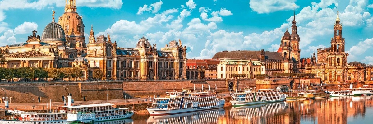 Пазли тришарові панорамні ТМ INTERDRUK  Around the World 3 розмір 32х96 см.,1000 шт.