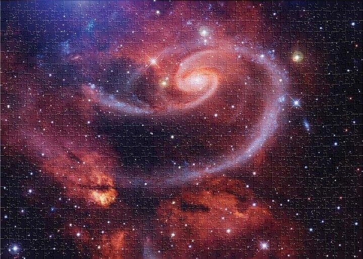 Пазли тришарові ТМ INTERDRUK  Galaxy розмір 48х67 см.,1000 шт.