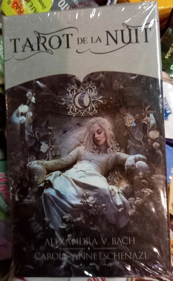 Таро Ночі 79 Карт з книгою Алесандра В Бах Керол Енн Ешеназі Tarot de la Nuit. Карти Таро.