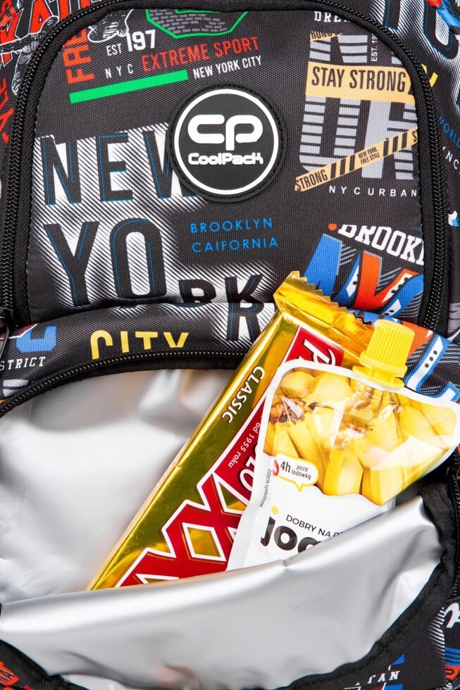 Рюкзак CoolPack з термокишенею Spіner BIG CITY 24 л 41x30x13 см