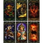 Алхімічне Таро Англії 1977 78 карт 10,5 х 6 см Alchamy Angland Tarot 1977 Карти Таро.