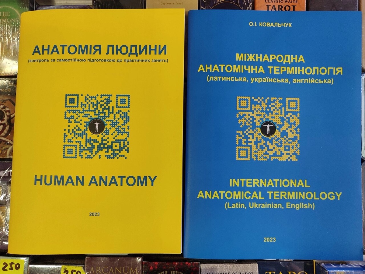 Анатомія людини. Контроль за самостійною. Підготовкою до практ. зайнятих. / Міжнародна анатомічна термінологія.