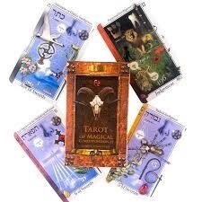 Таро магічних відповідностей 78 карт 10.5 х 6 см. Tarot of Magical Correspondences. Карти Таро.