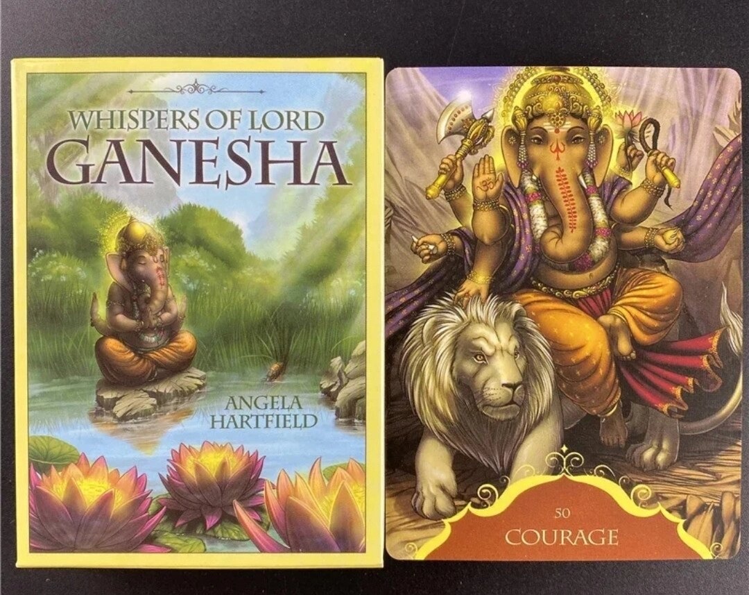Шепот Господа Ганеши. Анджела Хартфілд Whespers jof Lord Ganesha Angela Hartfield. Карти Таро.