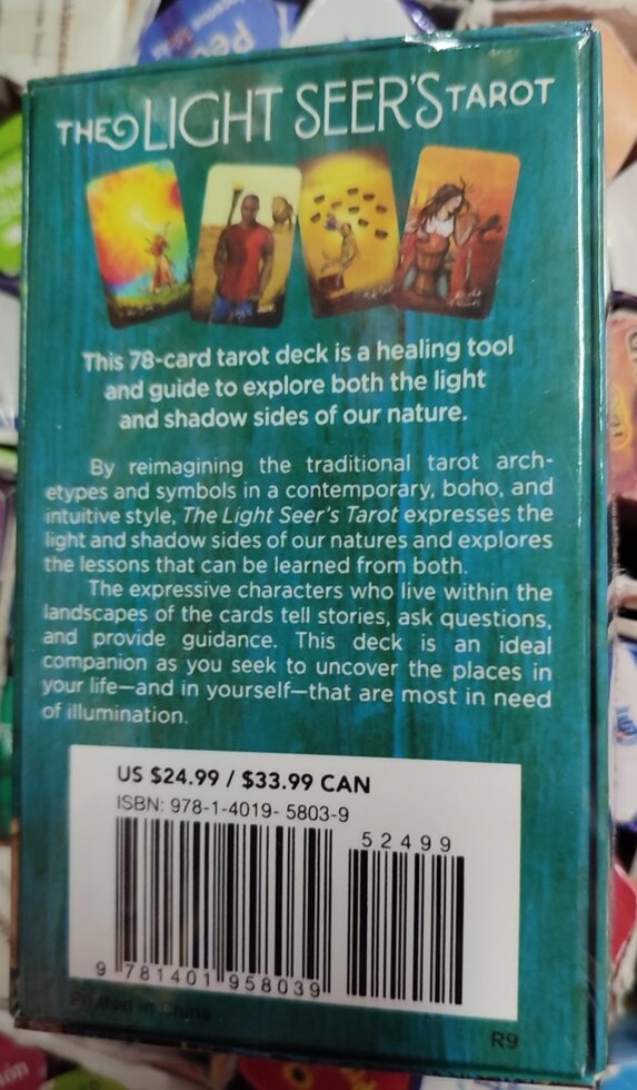 Світлих Провідців Таро. The Light Seer's Tarot 78 карт + инструкция. Карти Таро.
