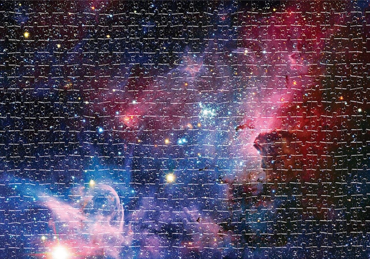 Пазли тришарові ТМ INTERDRUK Galaxy 1 розмір 33х46 см ., 500 шт.