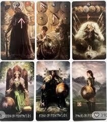 Рунічні карти Таро Runic Tarot 78 карт 12 х 6,5 см. Карти Таро.