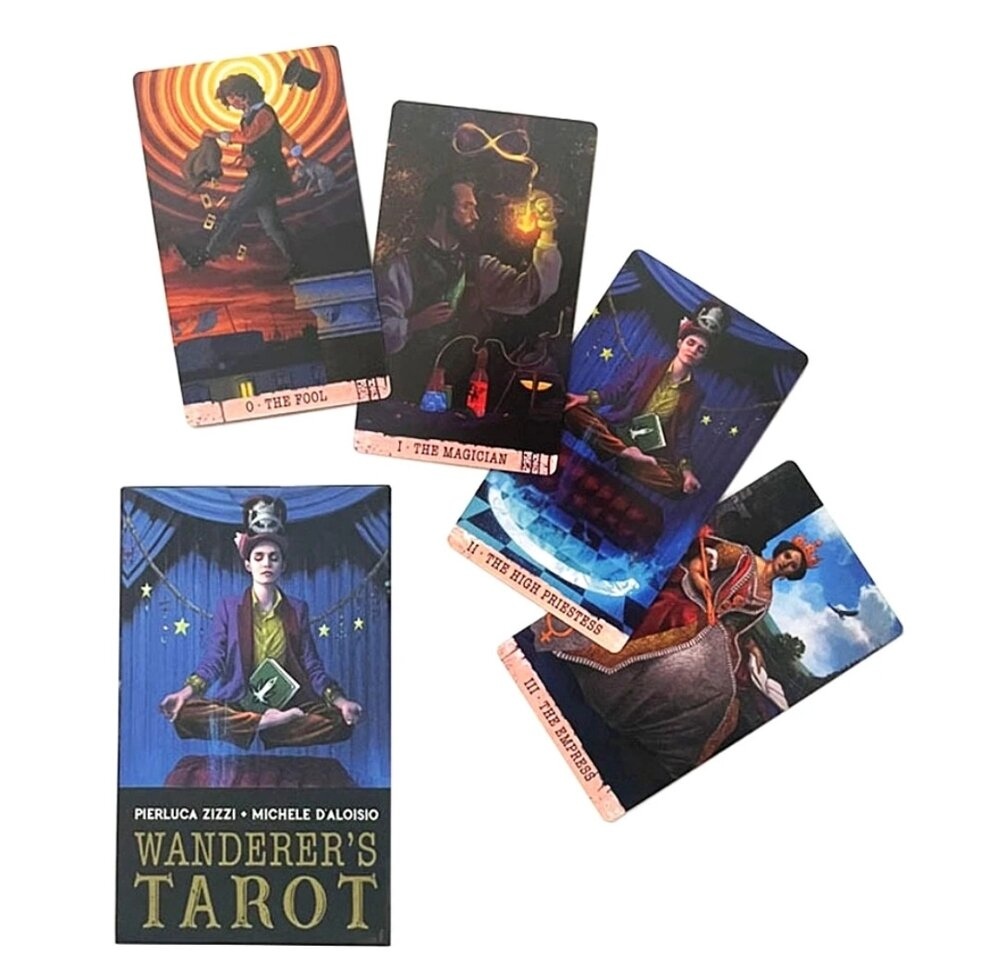 Таро Мандрівника. П'єрлука Зіцці, Мікеле Далоізіо Wanderer's Tarot. Pierluca Zizzi, Michele D'aloisio. Карти Таро.