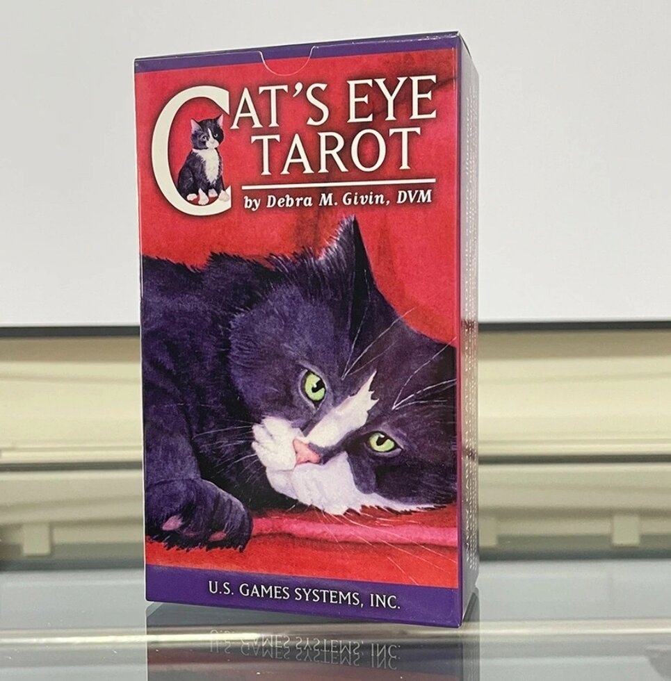 Котяче око Таро Дебри М. Гівін, DVM Cat`s Eye Tarot by Debra M. Givin. Карти Таро.