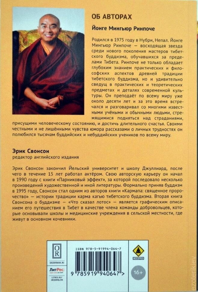 Будда, мозок і нейрофізіологія щастя. Як змінити життя на краще. Йонге Миг'юр Рінче.