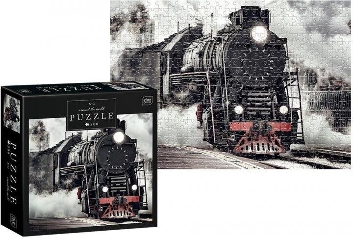 Пазли тришарові ТМ INTERDRUK Around the World 3 розмір 33х46 см., 500 шт.