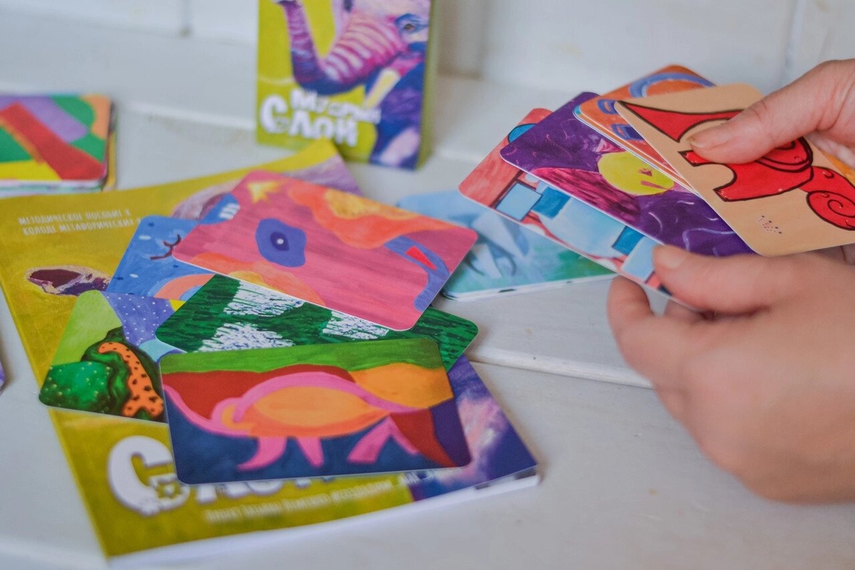 Мудрий Слон. МАК картки. Колода з українською версією. Мак-Карти.