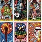Таро дель Фуго. Tarot del Fuego. 78 карток + інструкція. Карти Таро.