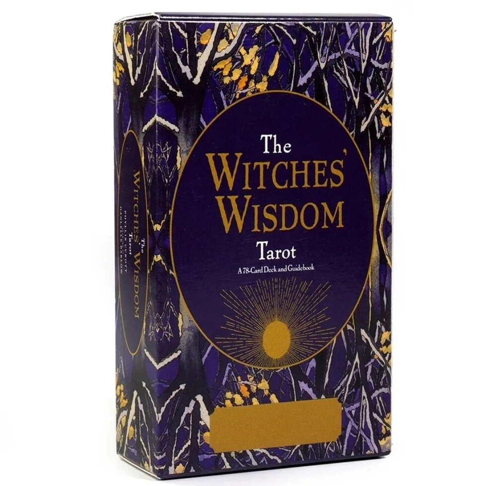 Мудрість відьом таро на 78 карт 10.5 х 6 см The Witches Wisdom tarot. Карти Таро.