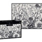 Пазли тришарові ТМ INTERDRUK  Flowers 1 розмір 48х67 см.,1000 шт.