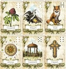 Ленорман колоди на 38 карт у старому стилі. Old Style Lenormand. Карти Таро.