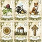 Ленорман колоди на 38 карт у старому стилі. Old Style Lenormand. Карти Таро.